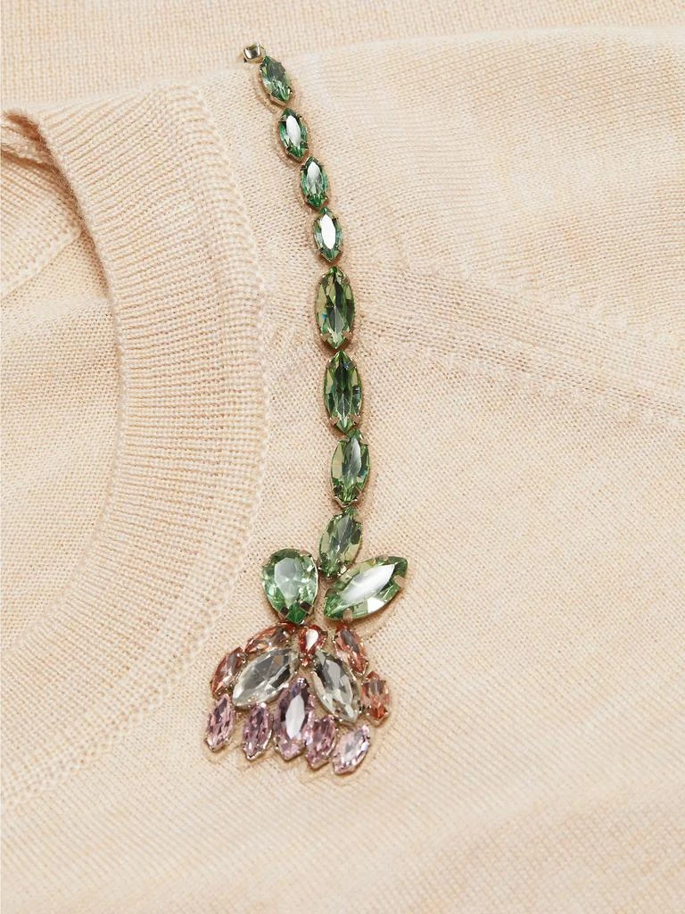Simone Rocha Floral Embellished Sweater 7