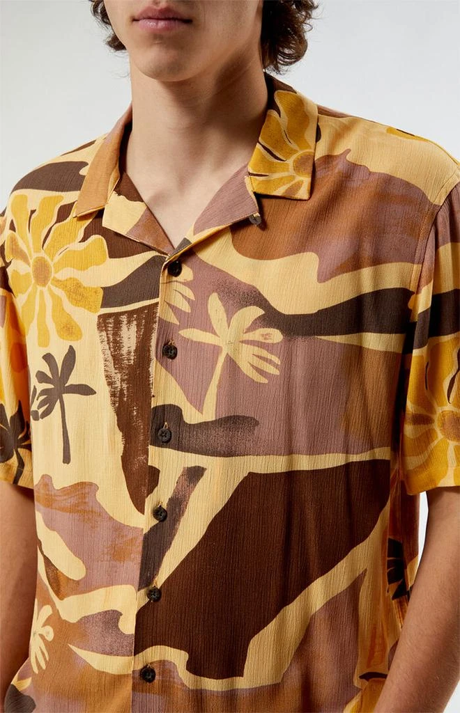 PacSun Printed Camp Shirt 2