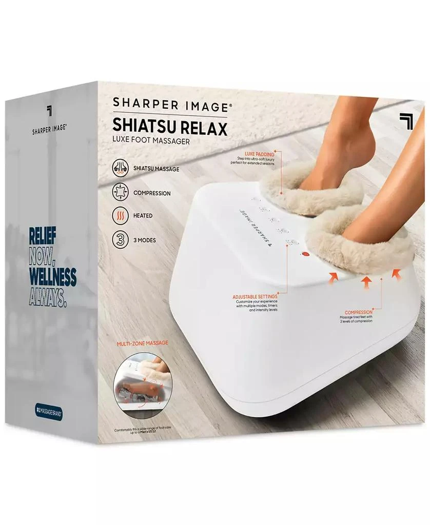 Sharper Image Shiatsu Relax Luxe Foot Massager 7