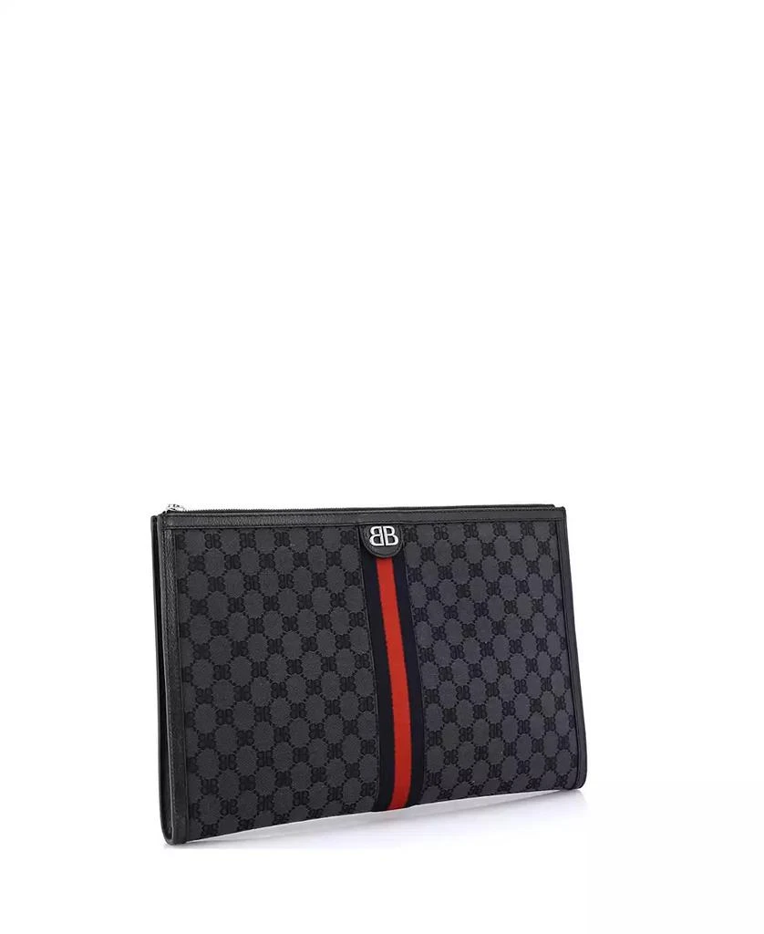Pre-Owned Balenciaga x Gucci The Hacker Project Laptop Pouch BB Canvas 2