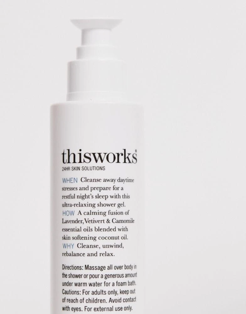 this works This Works deep sleep shower gel 250ml 4