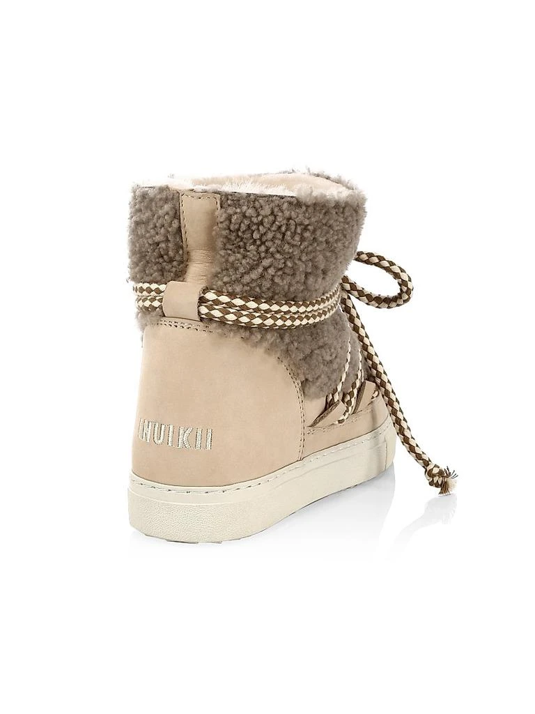 INUIKII Curly Shearling Leather Boots 3