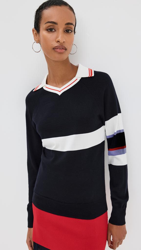 WALES BONNER Calm Polo - Sweaters - Free Shipping - BeyondStyle