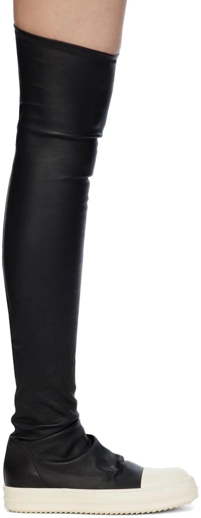 Rick Owens Black Stocking Boots 1