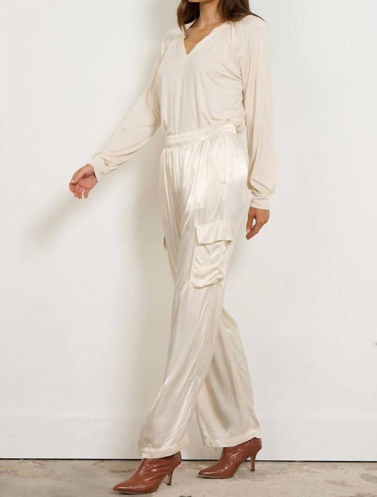 LAmade Lamade - Silky Wide Cargo Pant
