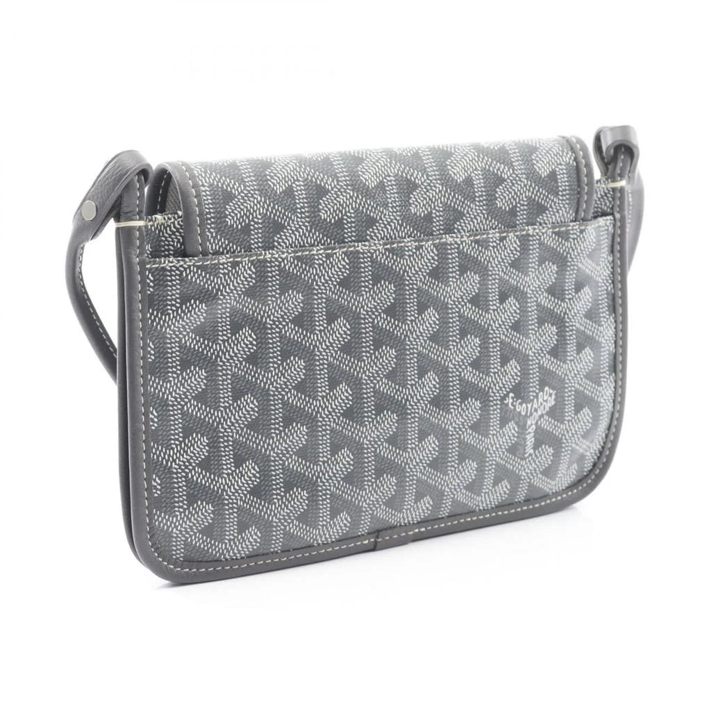 Goyard Coated Canvas Leather Shoulder Bag (Pre-Owned) 2