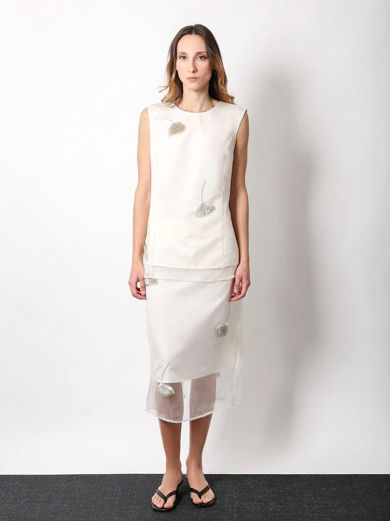 Rohe Silk skirt with jewel details 2
