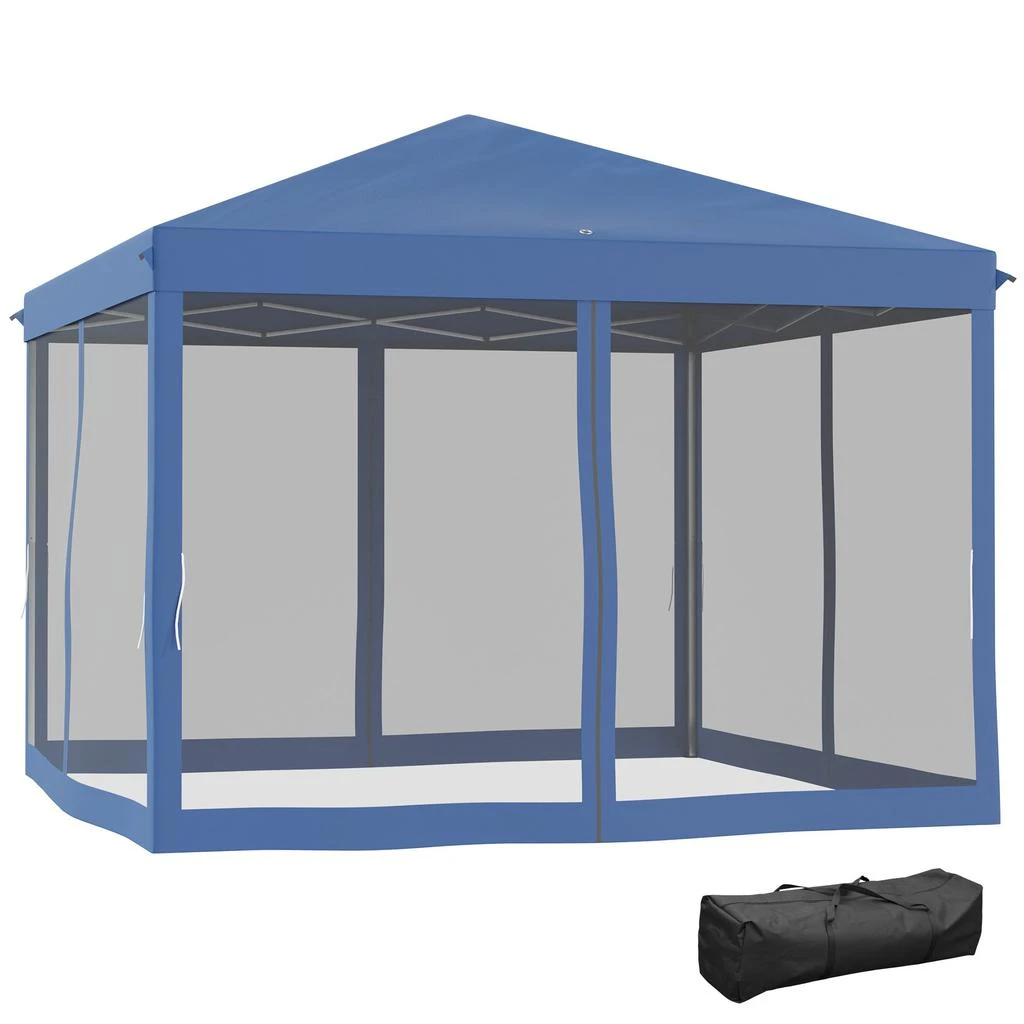 Streamdale Furniture Streamdale Premium Outdoor 10' x 10' Pop-Up Tent for Events 1