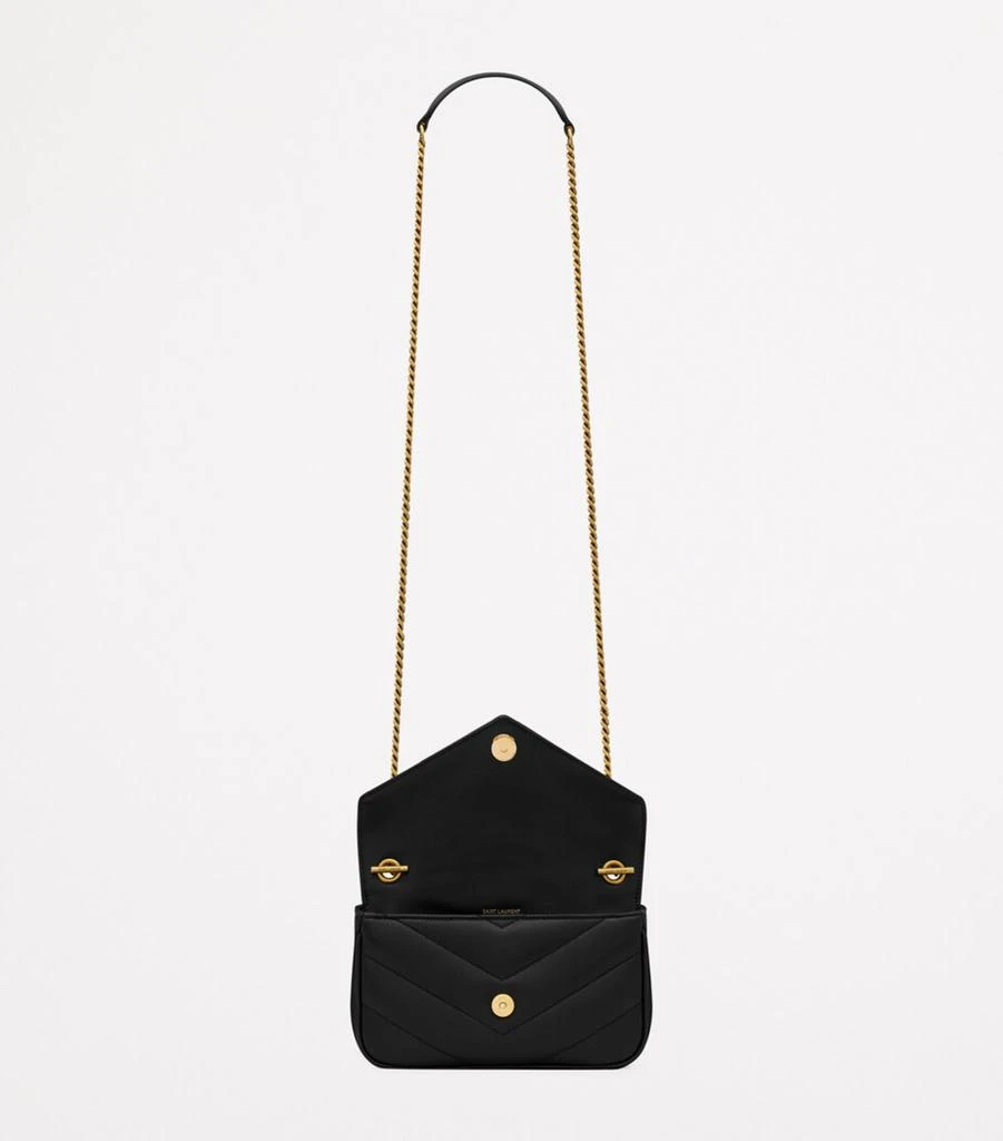 Yves Saint Laurent Mini Leather Loulou Shoulder Bag 4