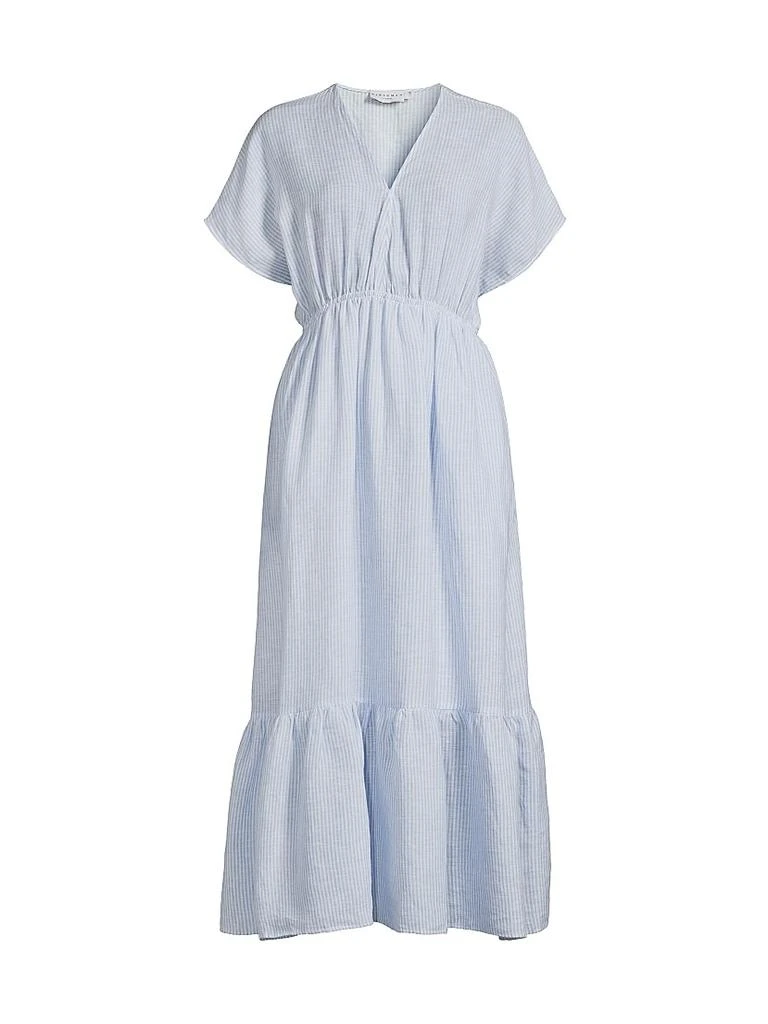 Harshman Bexley Striped Linen Maxi Dress - Dresses & Skirts - Free Shipping  - BeyondStyle