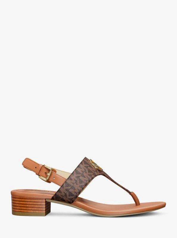 Michael Kors Hannah Signature Logo T-Strap Sandal 2