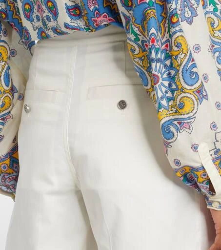 ETRO Cotton-blend shorts 5