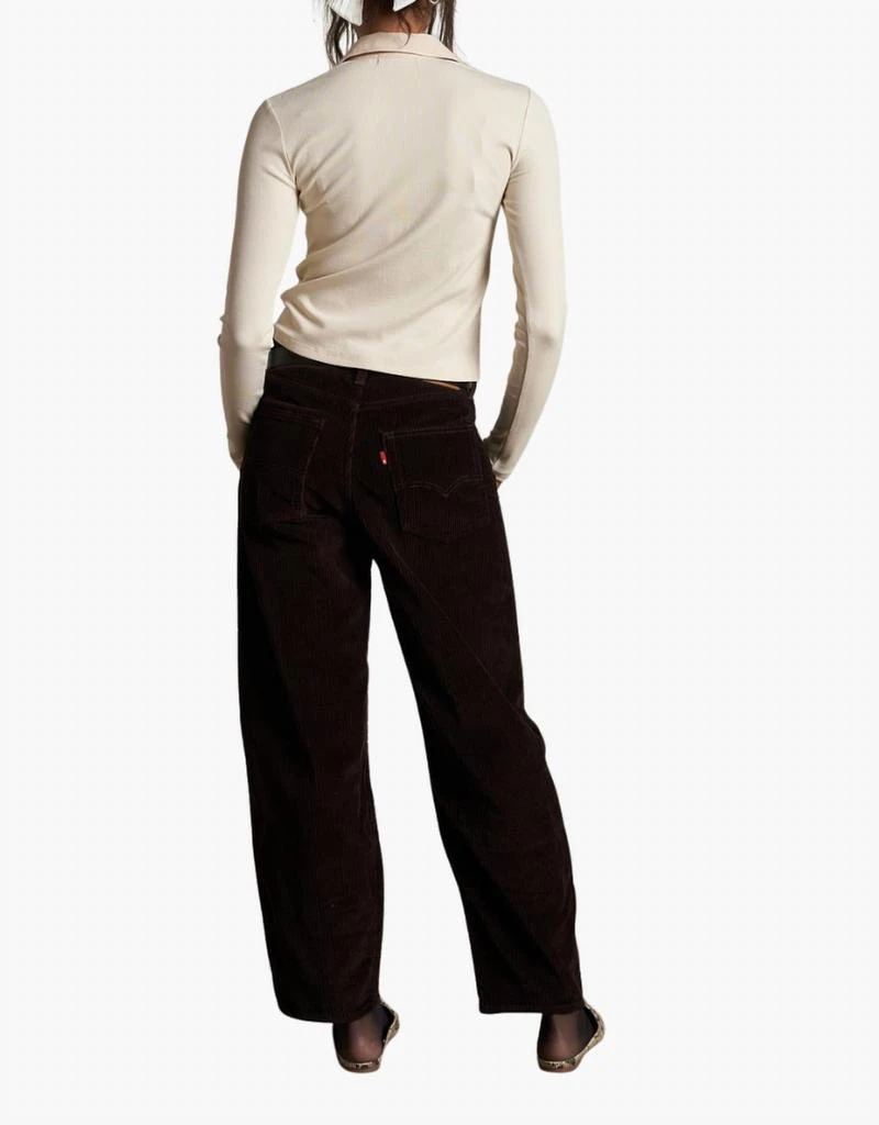 perfectwhitetee Perfectwhitetee - Amee Luxe Rib Long Sleeve Polo 3