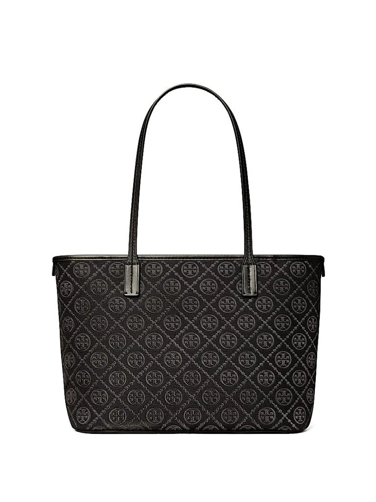 Tory Burch Small T Monogram Zip Tote Bag 4