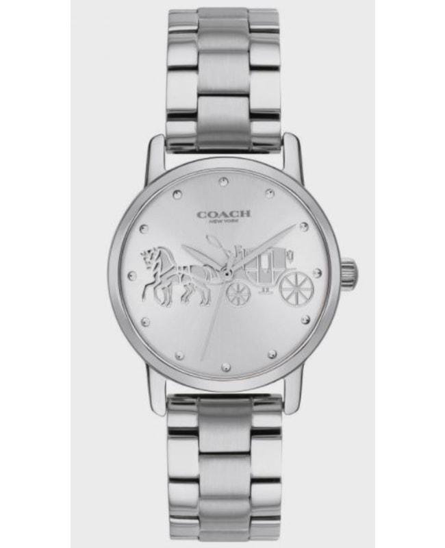 Coach Coach Perry Quartz Silver/White Dial Steel Women's Watch 14502975