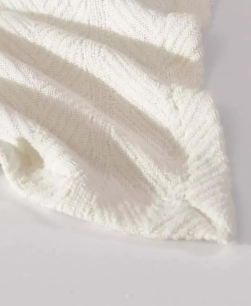 Eddie Bauer CLOSEOUT! Herringbone Solid Blanket 5