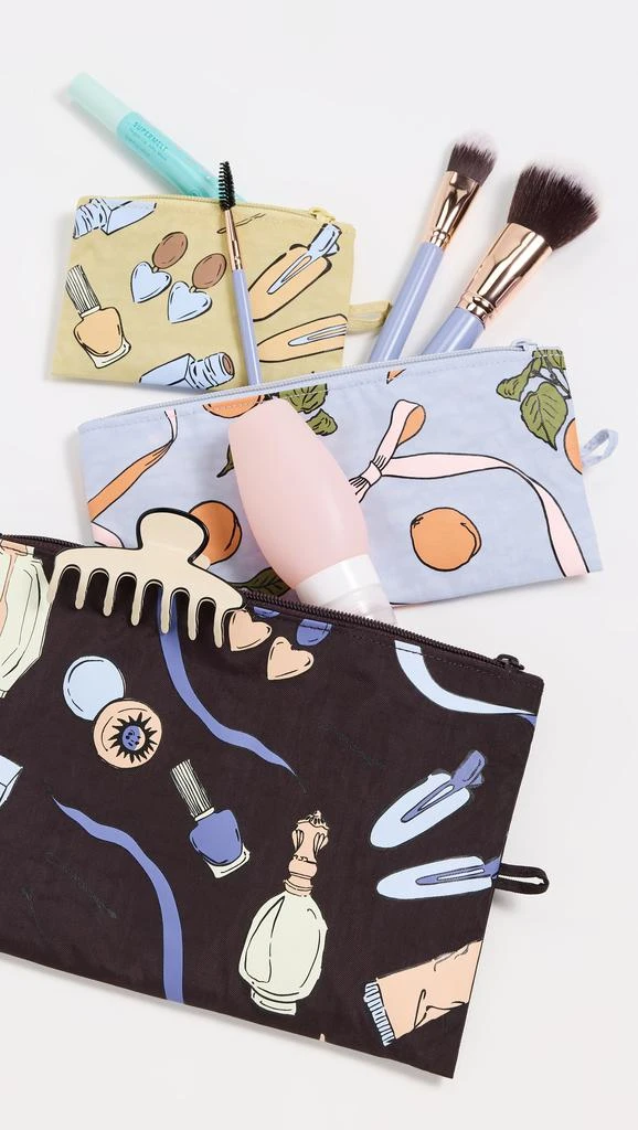 Baggu Flat Pouch Set Get Ready With Me 3