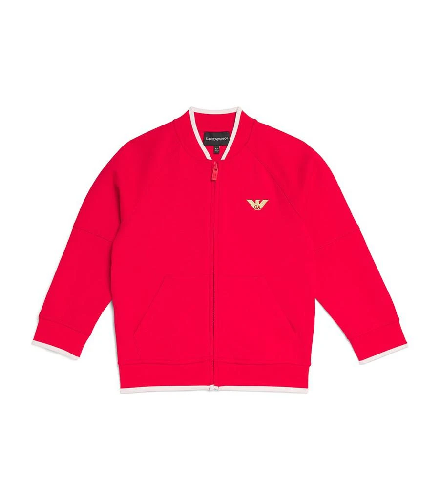 Emporio Armani Embroidered Snake Bomber Jacket (4-16 Years) 1