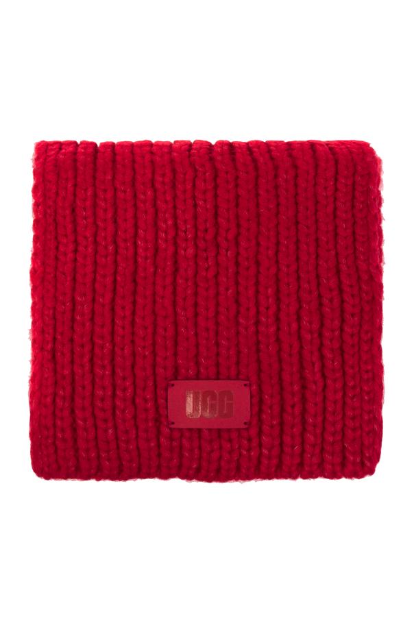 UGG Rib Edge Repeating Logo Graphic Scarf - Scarves