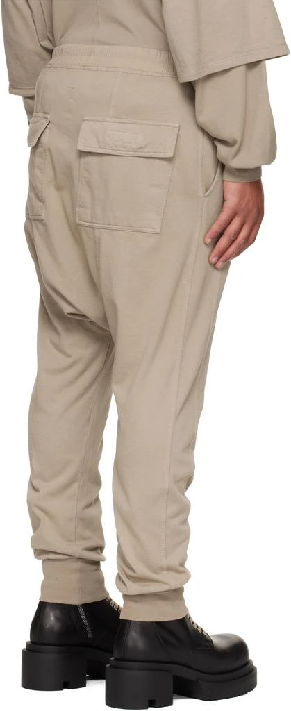 Rick Owens Taupe Concordians Drawstring Sweatpants 3