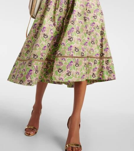 Tory Burch Floral cotton midi dress 5