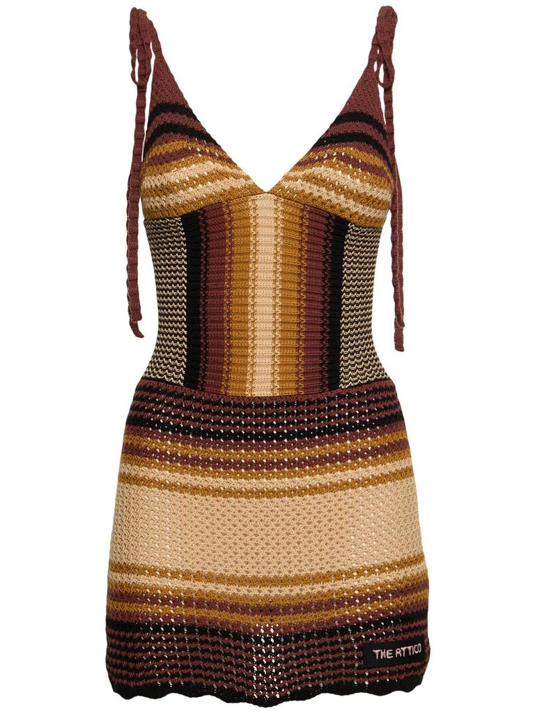 white christmas dresses Serena Ombre Crochet Maxi Dress – Atlanta Shoe Studio