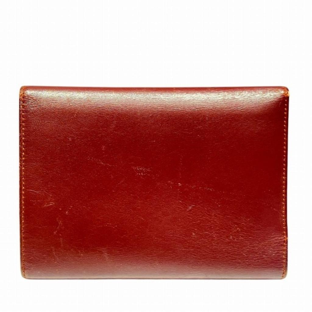 Cartier Must  Leather Coin Purse/Coin Case (Pre-Owned)
