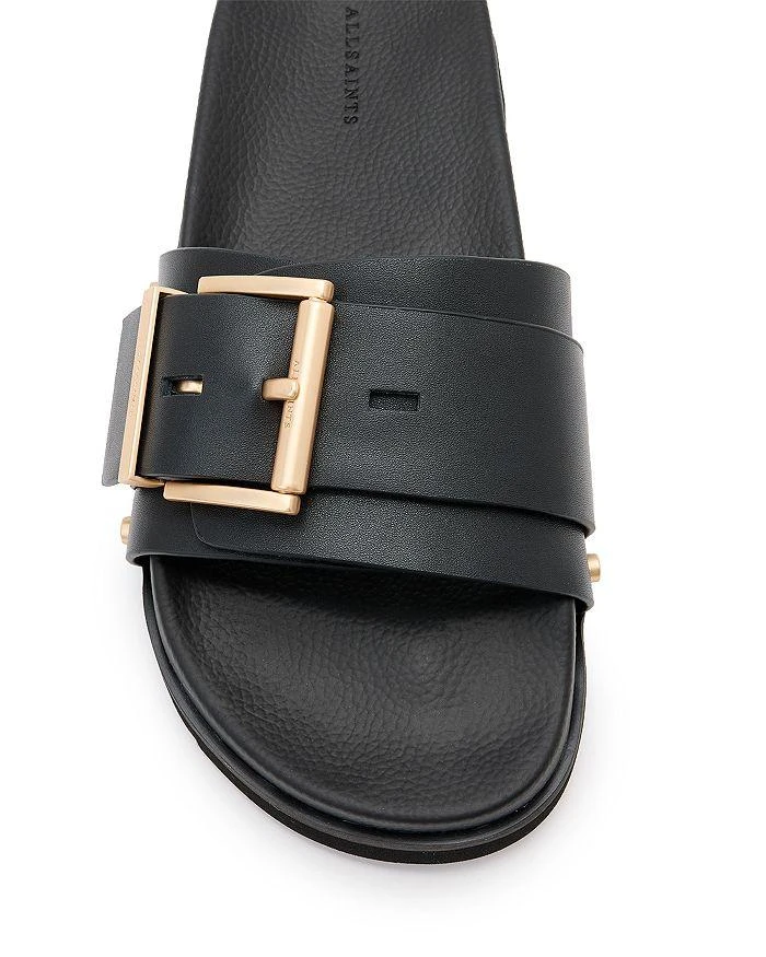 ALL SAINTS Women's Ellie Studded Slide Sandals 4