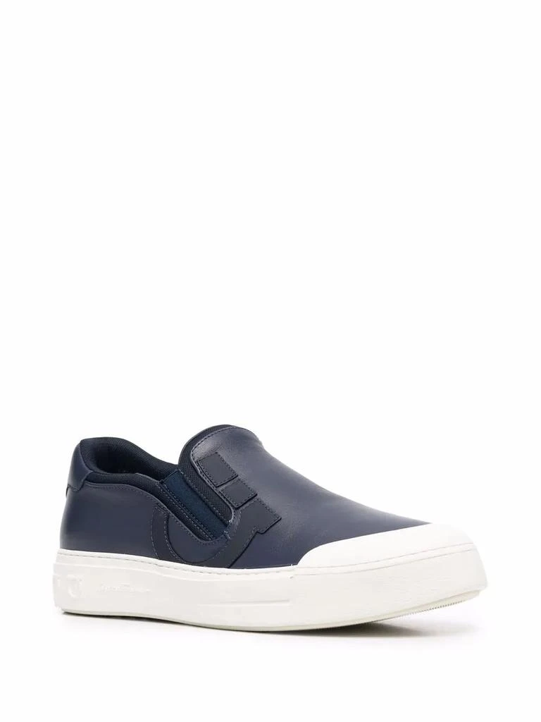 Salvatore Ferragamo Ferragamo Gancini Slip-On Sneakers 020606751365 3