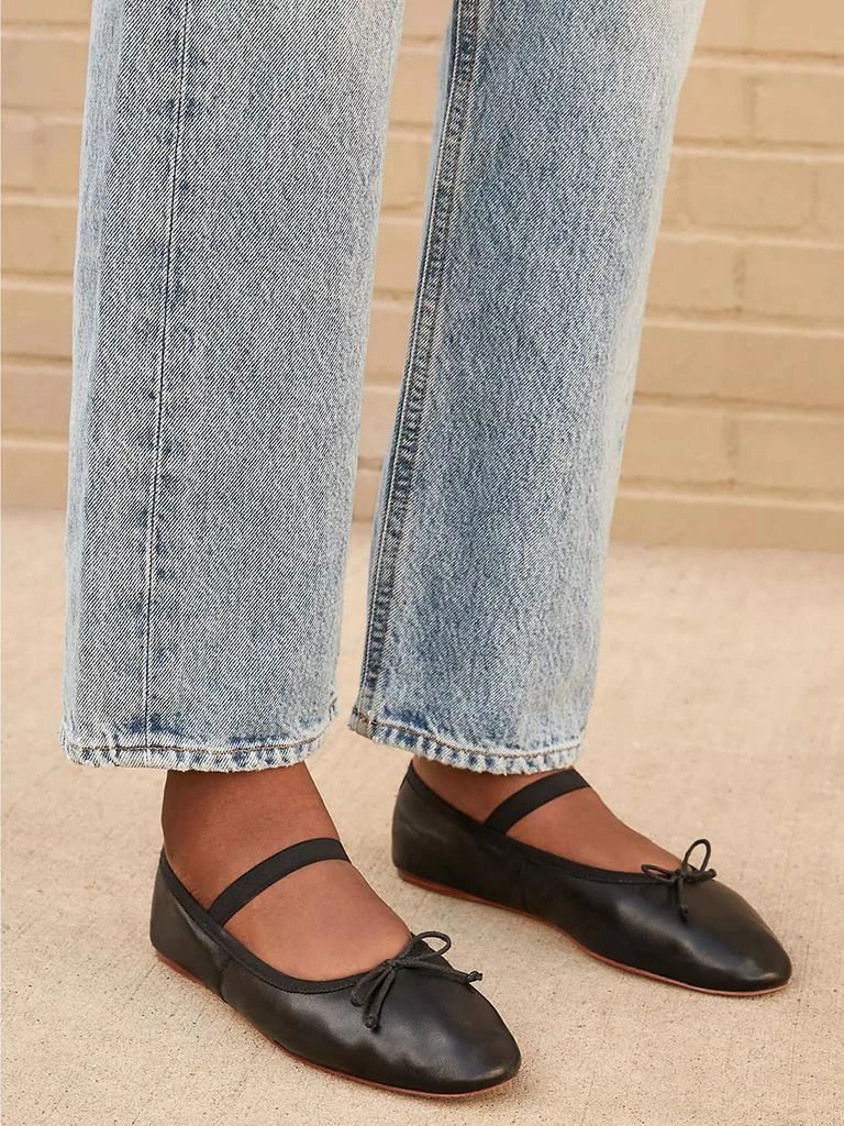Loeffler Randall Leonie Leather Ballet Flats 3