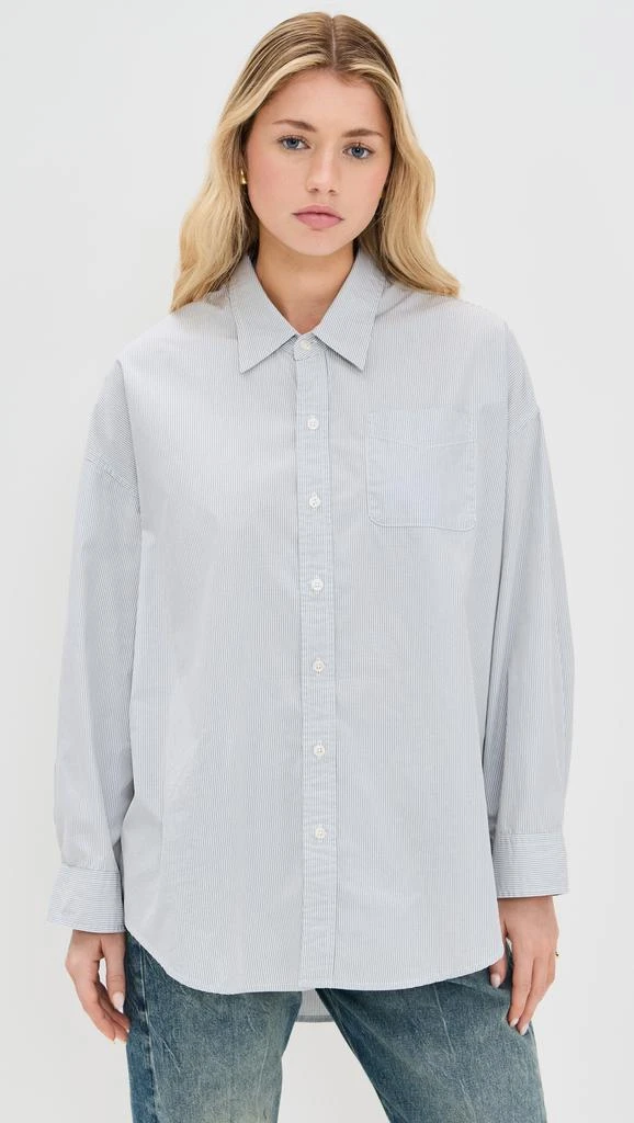 R13 Drop Neck Oxford Shirt 6