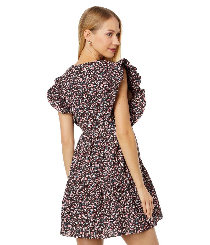 English Factory Floral Babydoll Mini Dress