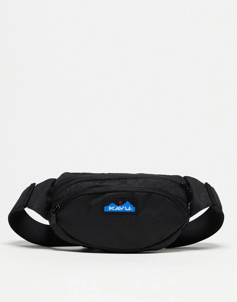 KAVU Kavu spectator bum bag in black 1