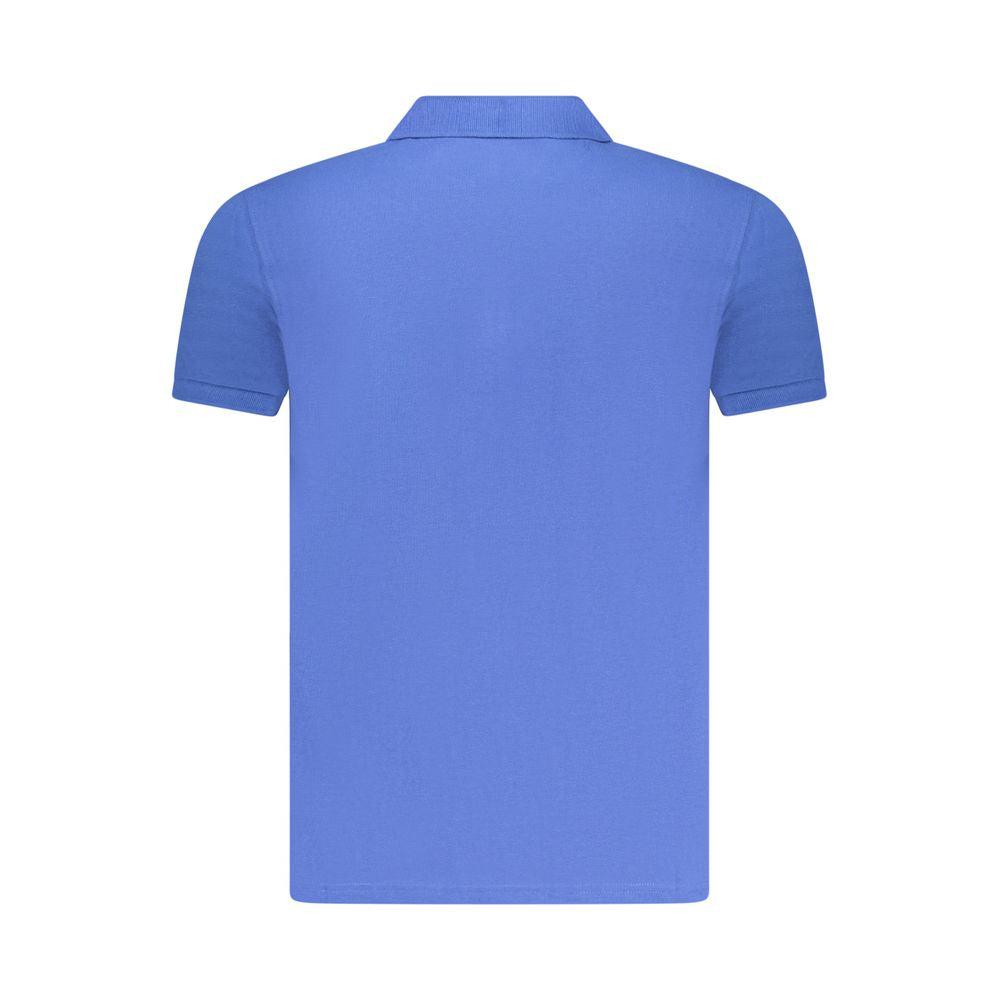 Marina Yachting Marina Yachting Blue Cotton Men Polo Shirt