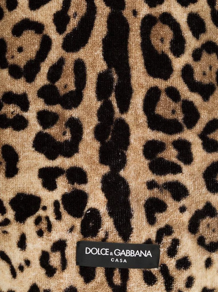 Dolce & Gabbana Dolce & Gabbana Leopard Printed Terry Bath Towel 3