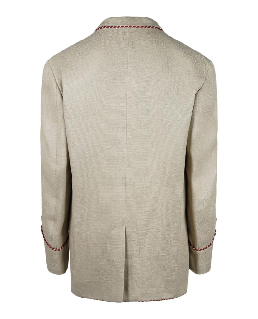 Gucci Khaki Single-Breasted Blazer