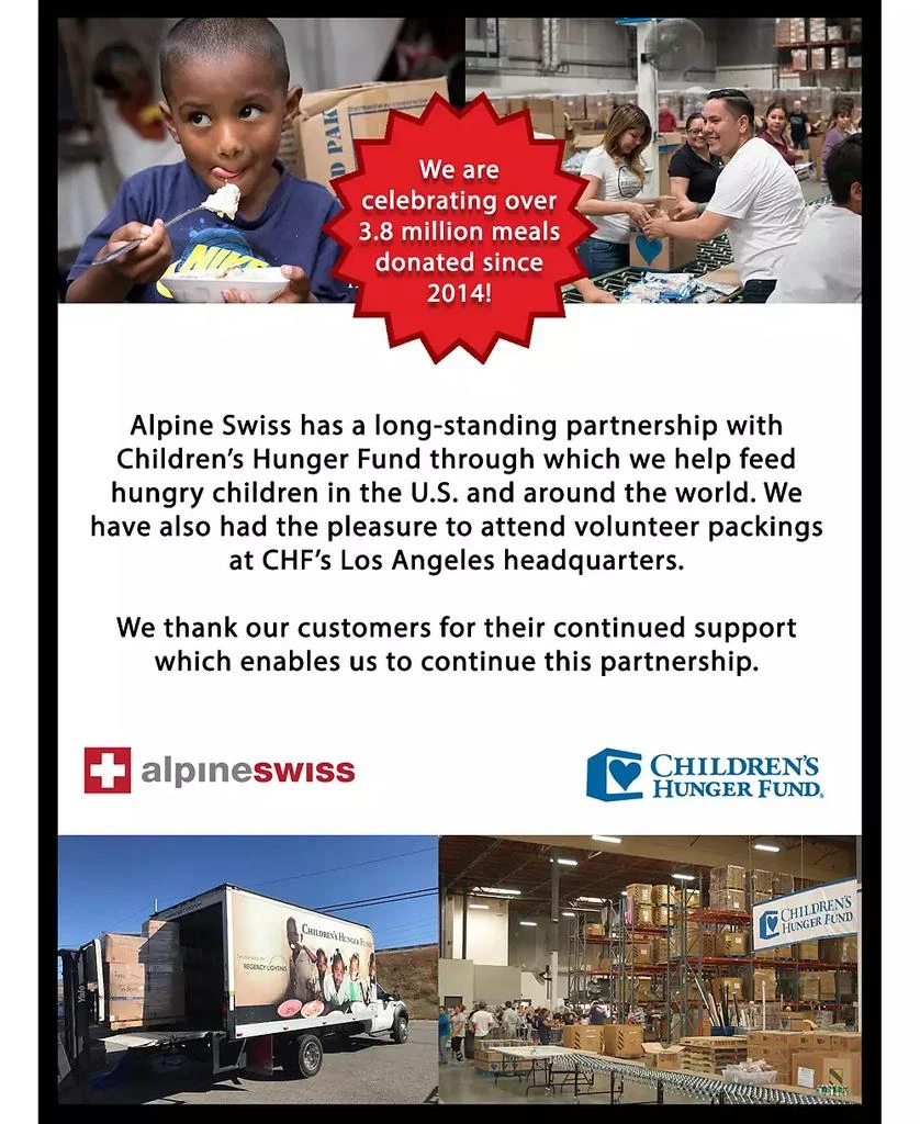 Alpine Swiss Hudson Shaving Kit Dopp Kit Overnight Toiletry Bag Travel Case New 6