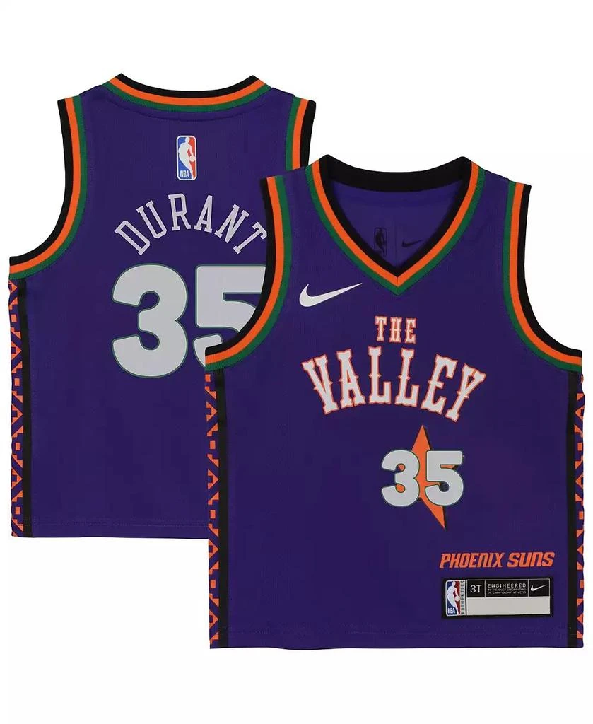 NIKE Toddler Kevin Durant Purple Phoenix Suns 2024/25 Swingman Player Jersey - City Edition 1