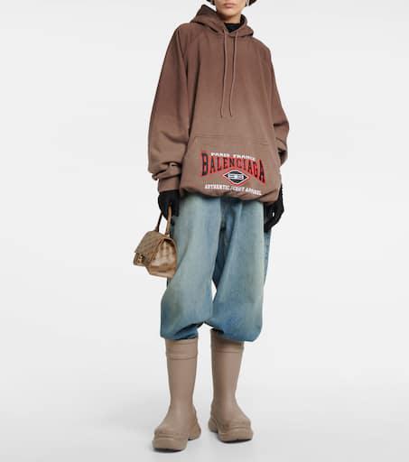 Balenciaga x Crocs mid-calf boots