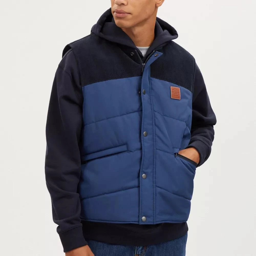 COACH® Corduroy Vest 4