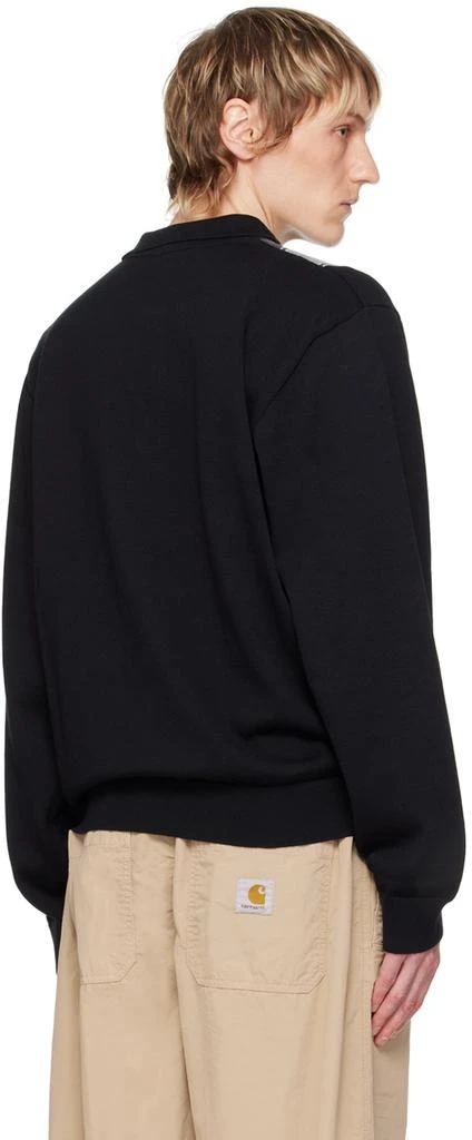 Carhartt WIP Black & Gray Kendricks Polo 3