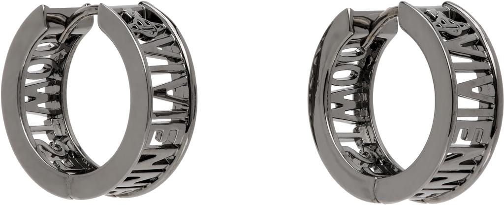 Vivienne Westwood Gunmetal Westminster Earrings