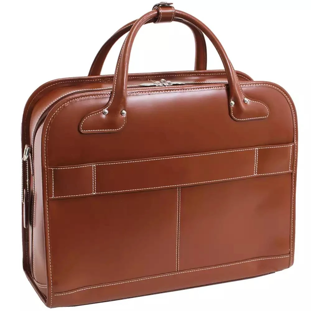 McKlein Lakewood, 15" Fly-Through Checkpoint-Friendly Ladies Laptop Briefcase 14