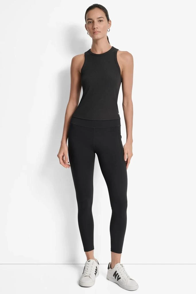 DKNY HUDSON RIB HIGH NECK TANK 7