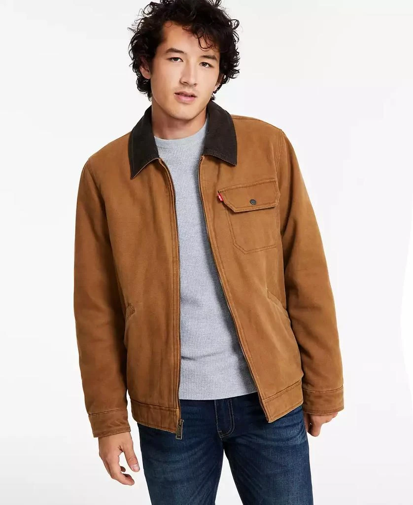 Levi's Levi’s® Men's Cotton Canvas Zip-Front Utility Jacket 1