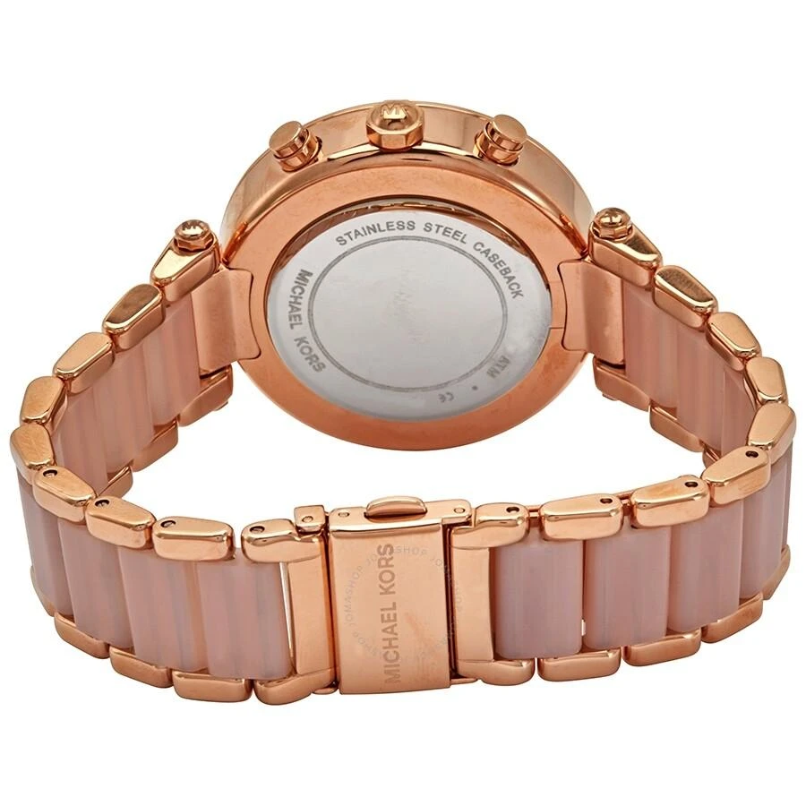 Michael Kors Parker Blush Dial Ladies Watch MK5896 3