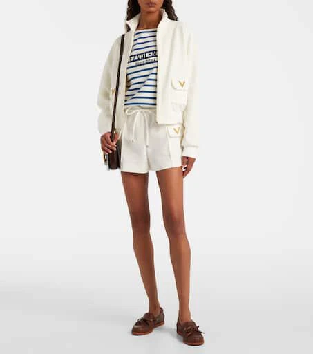 Valentino VGold jersey shorts 2