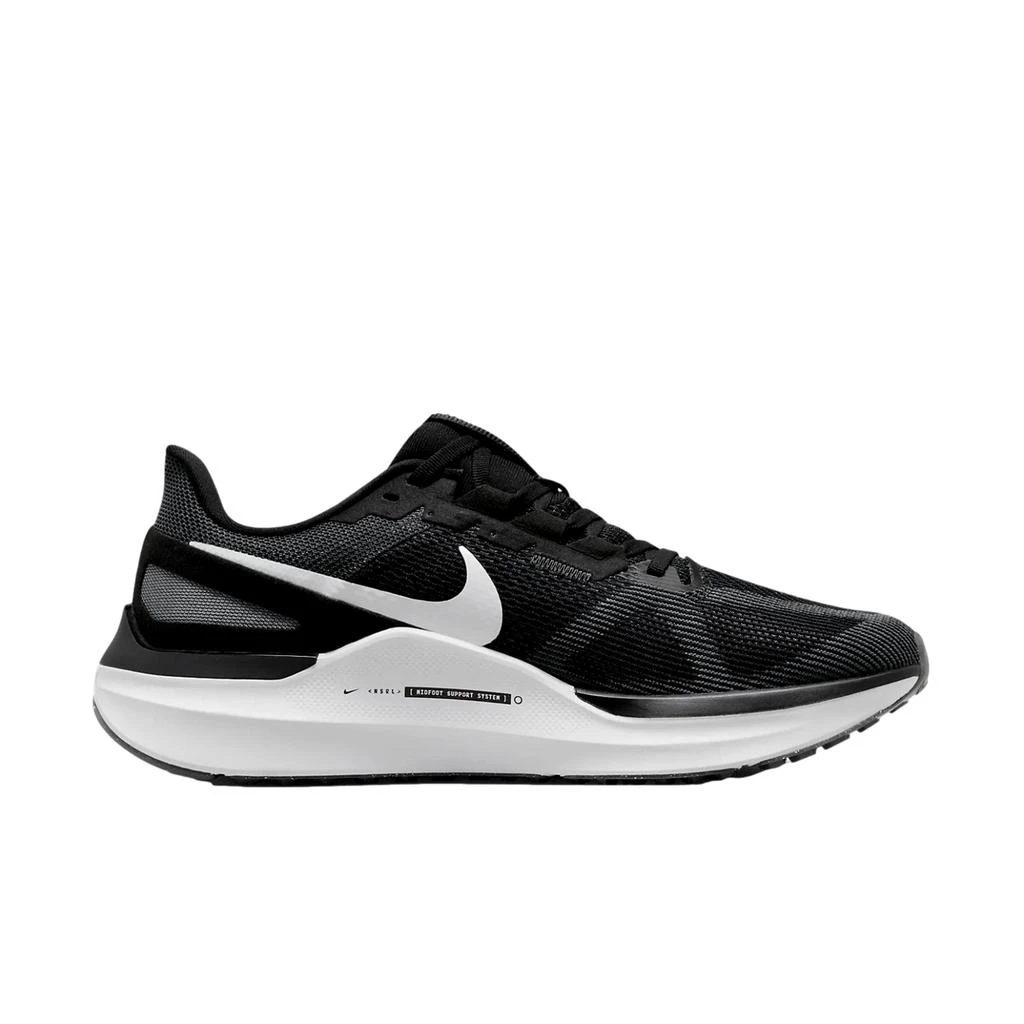 NIKE Air Zoom Structure 25 Black/White-Iron Grey  DJ7883-002 Men
s 2