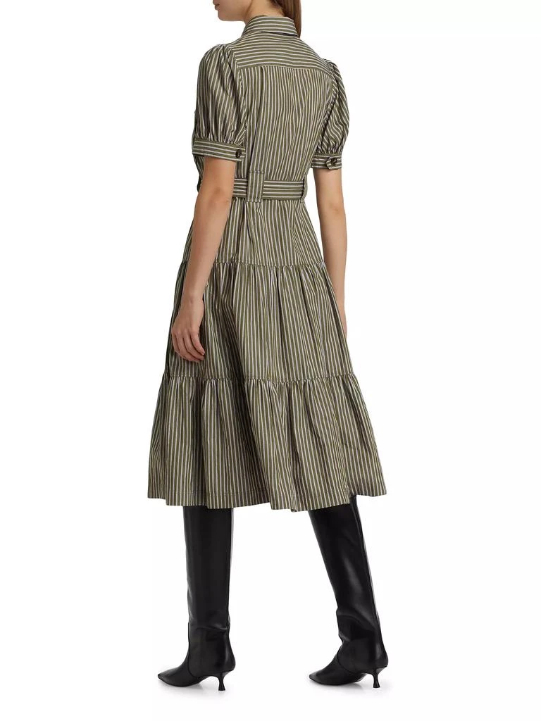 Derek Lam Buffy Stripe Cotton Shirtdress 5