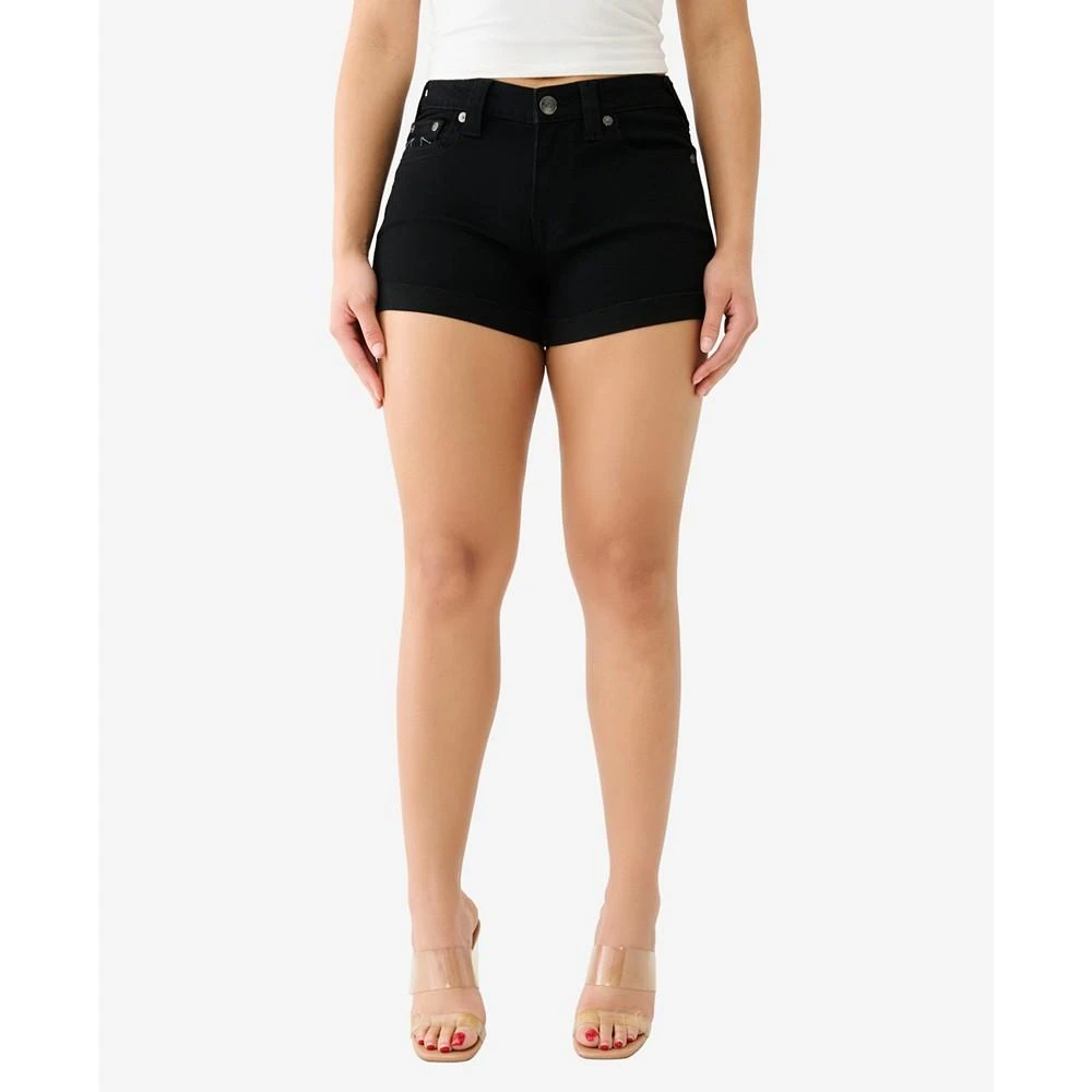 True Religion Women's Jennie Curvy Rolled Short 1